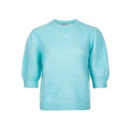 Close to my heart Gemma Genser Sweater knitted Aqua