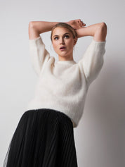 Close to my heart Gemma Genser Sweater knitted Cream