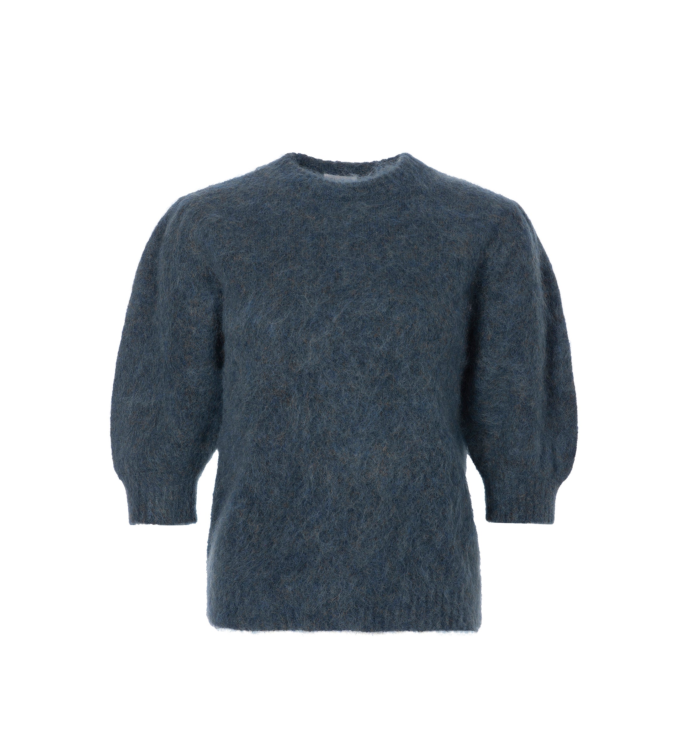 Close to my heart Gemma mohair genser Sweater knitted Indigo Gold