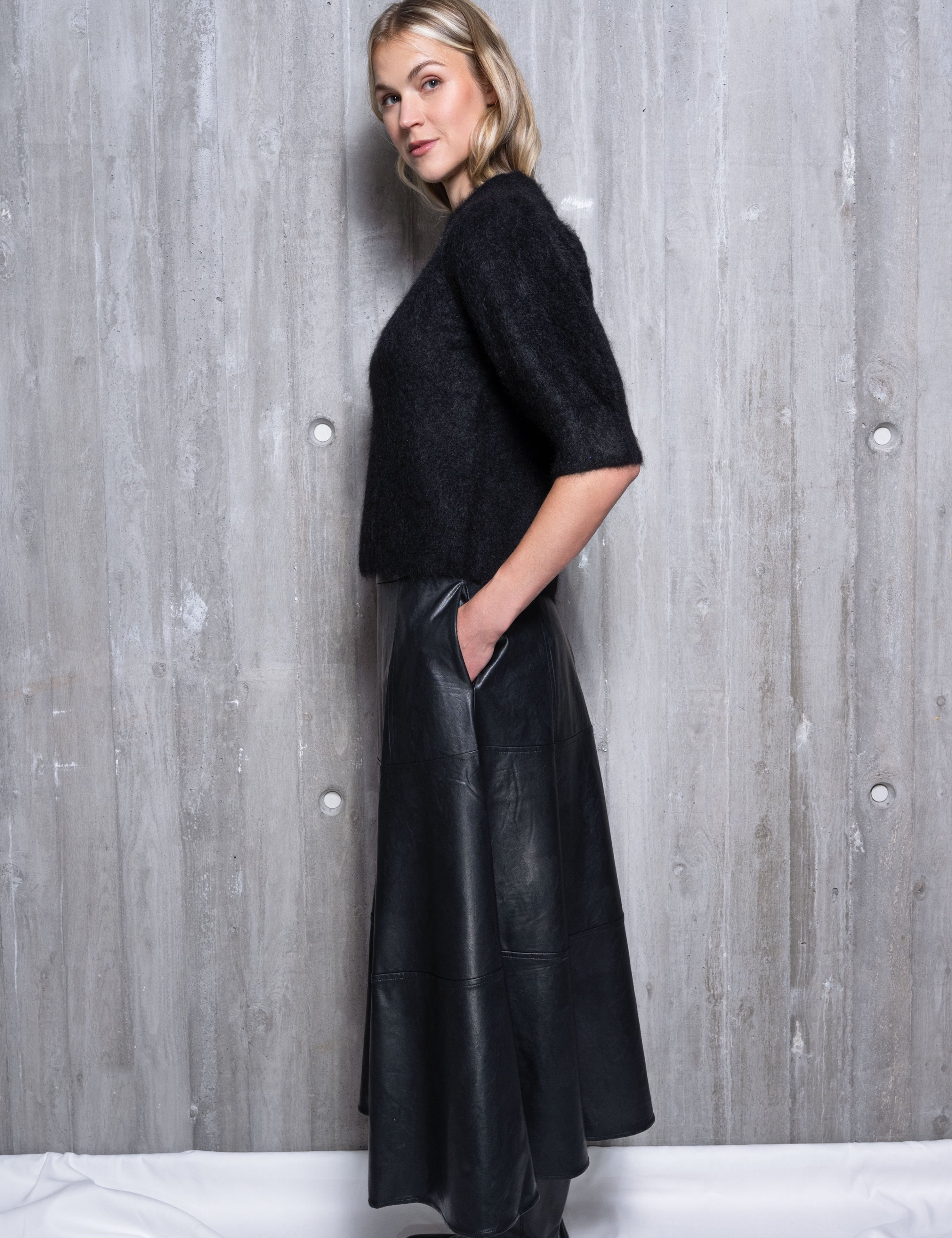 Close to my heart Gemma sweater Sweater knitted Black