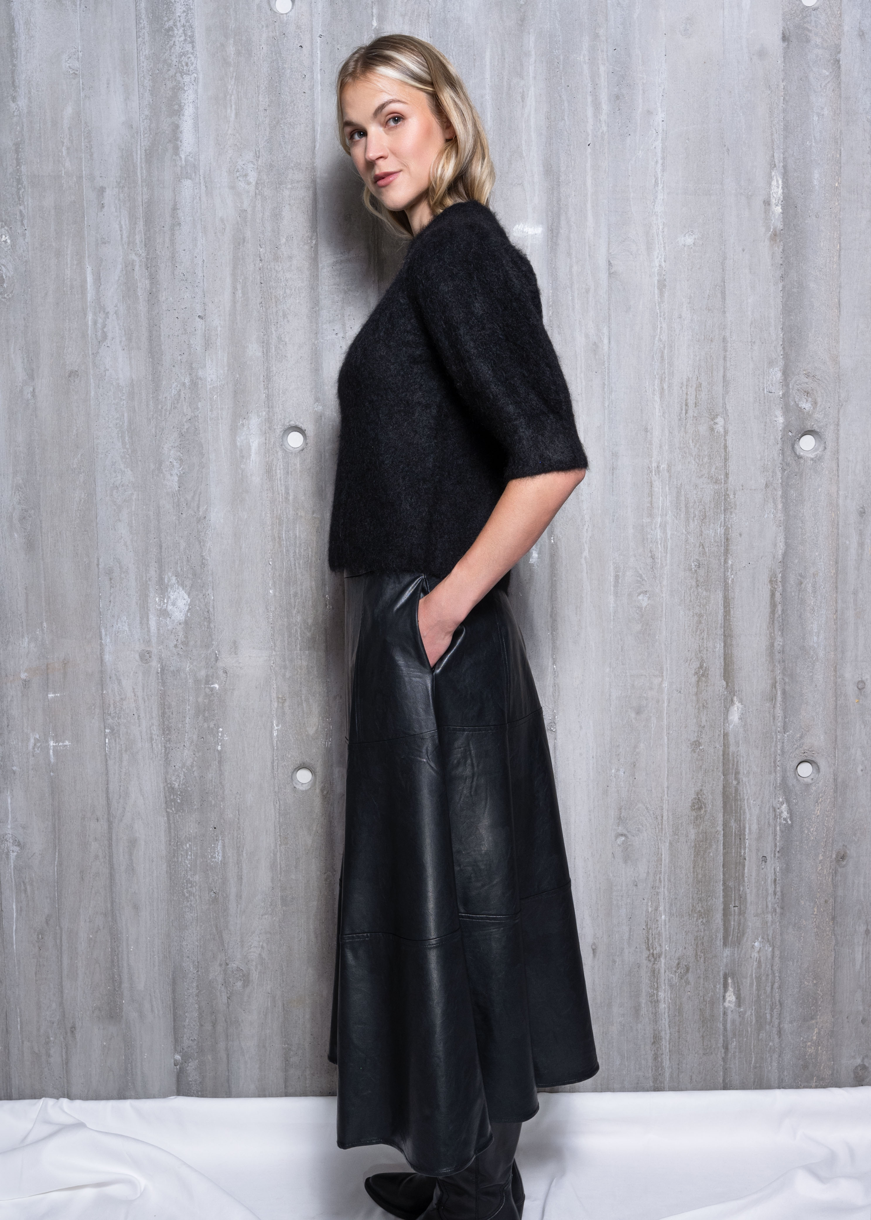 Close to my heart Gemma sweater Sweater knitted Black