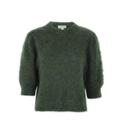Close to my heart Gemma Genser Sweater knitted Army