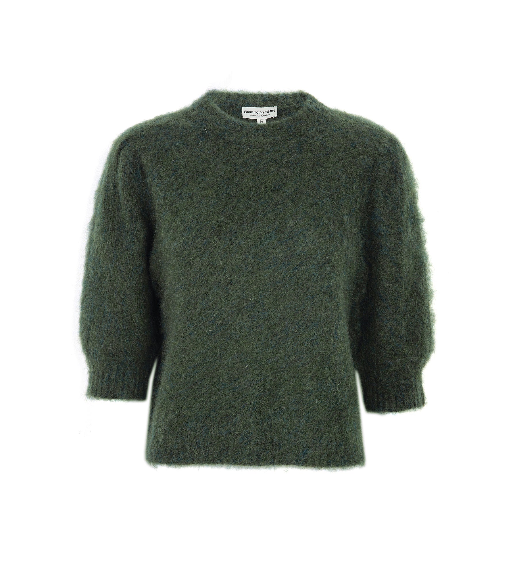 Close to my heart Gemma Genser Sweater knitted Army