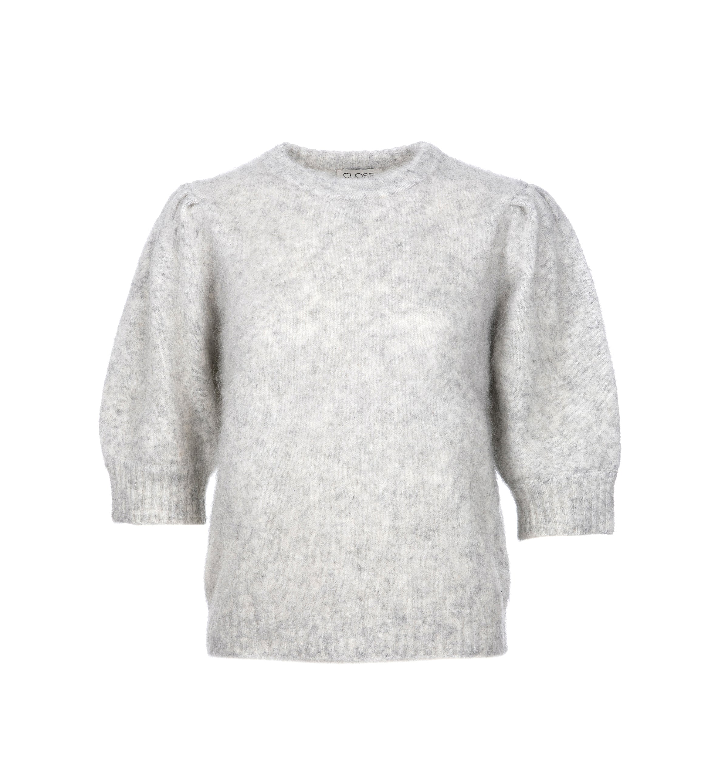 Close to my heart Gemma Genser Sweater knitted Silver Grey