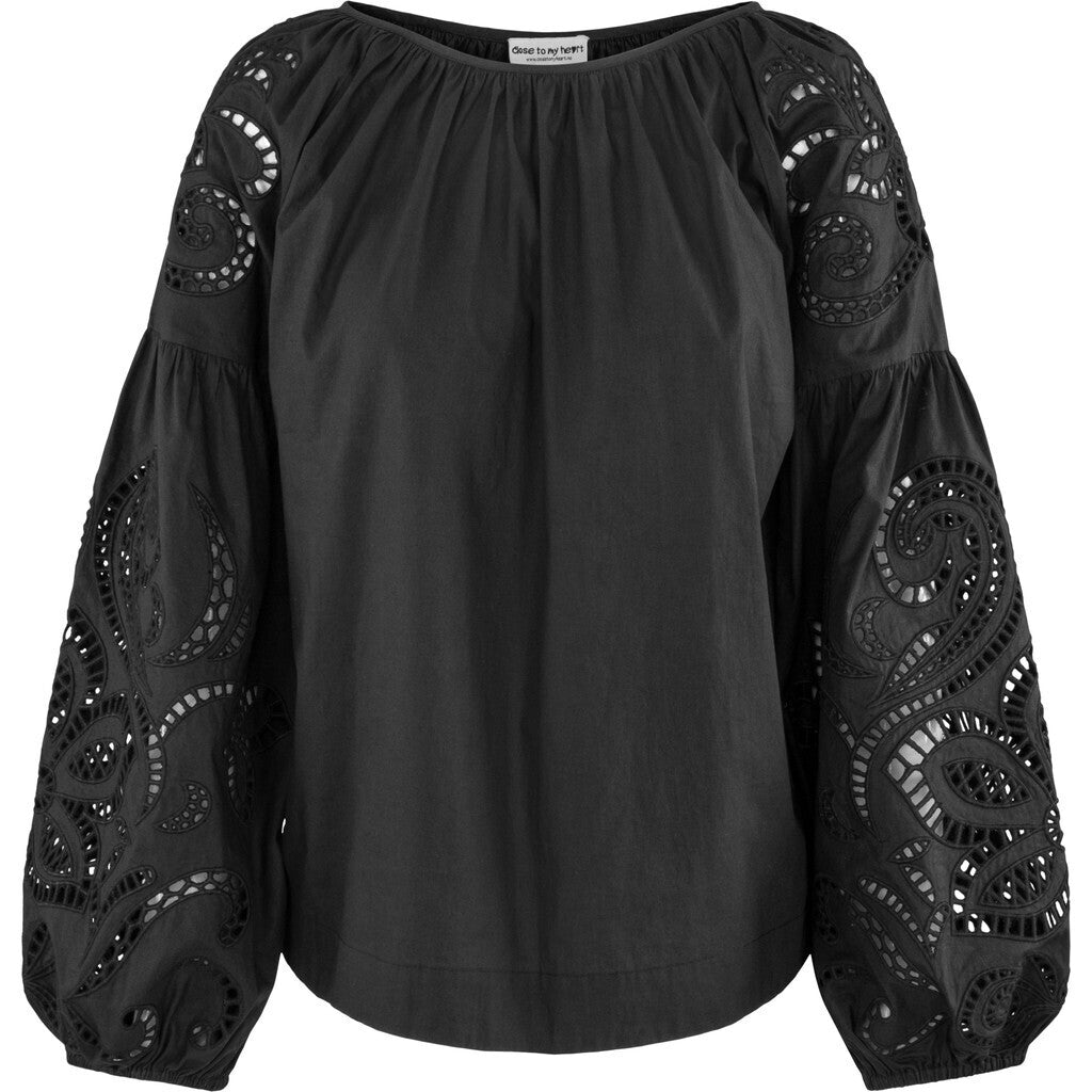 Close to my heart Gisele Blouse Blouse Black