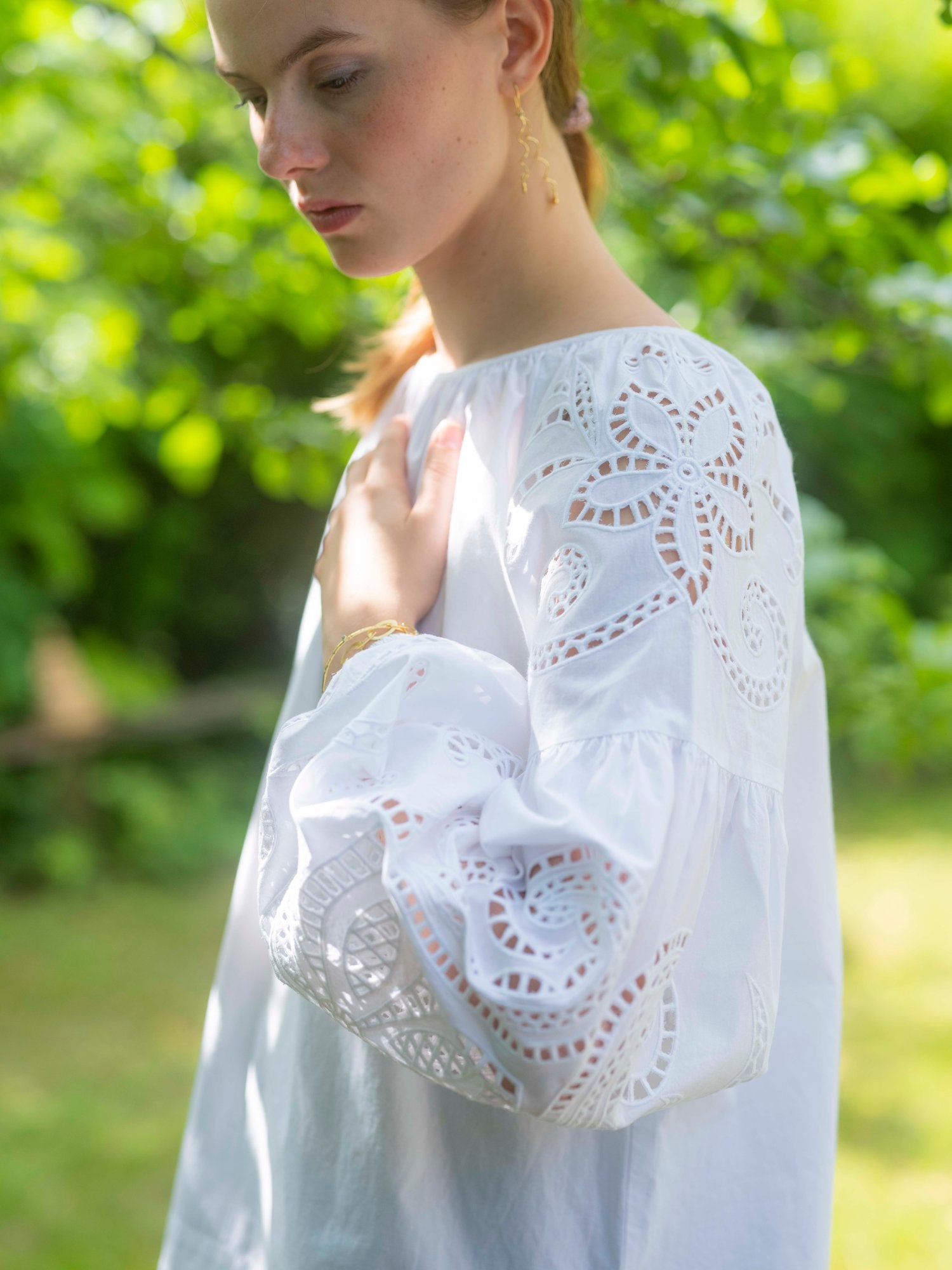 Close to my heart Gisele Blouse Blouse White