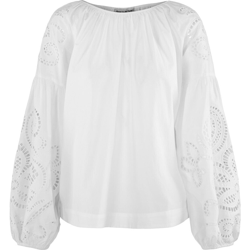 Close to my heart Gisele Blouse Blouse White