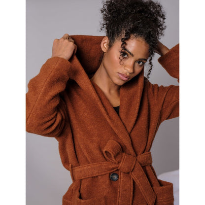 Close to my heart Hallie wool coat Coat Rustic Gold