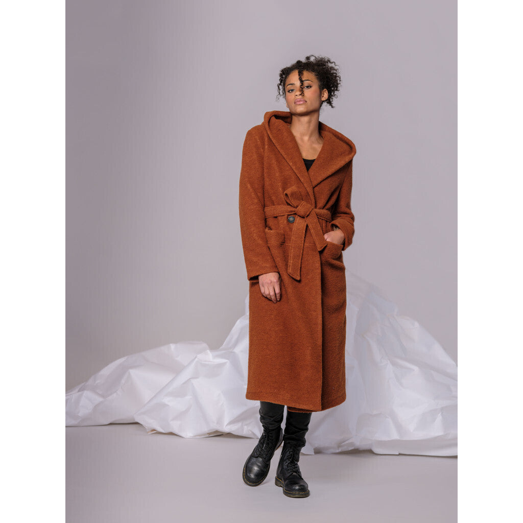 Close to my heart Hallie wool coat Coat Rustic Gold