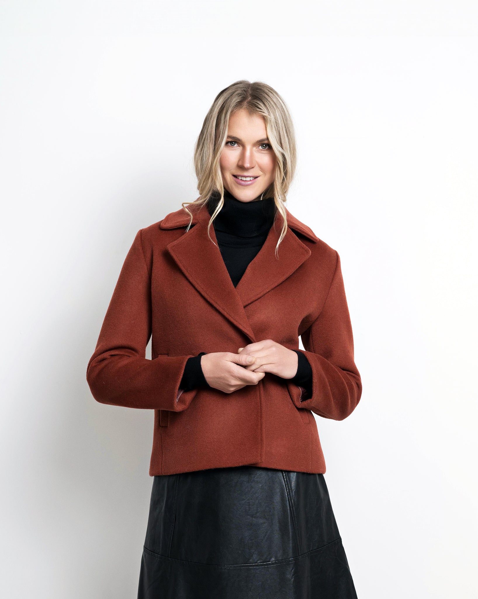 Close to my heart Harper jacket Coat Chestnut