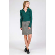 Close to my heart Helen rutet skjørt Skirt Green Check