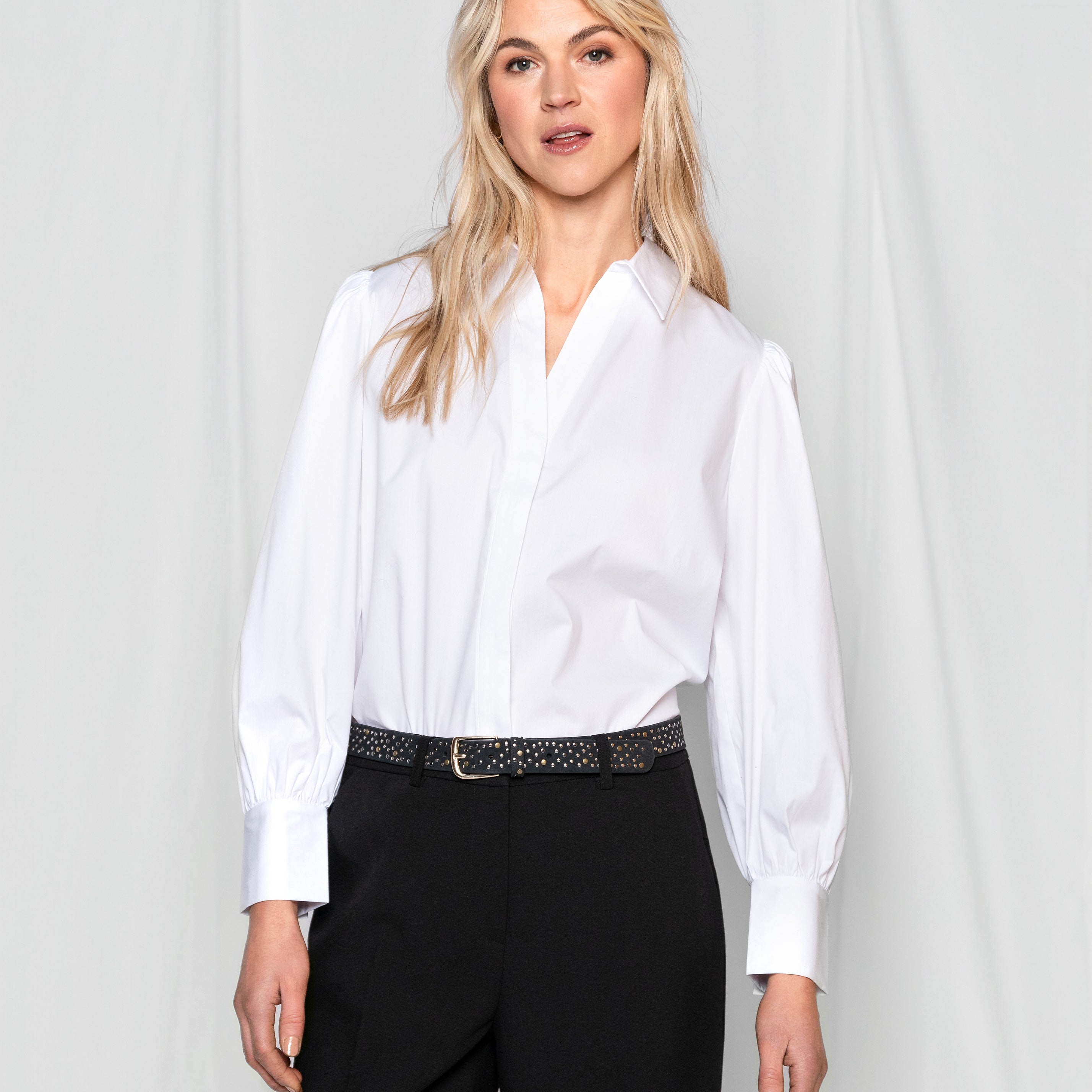 Close to my heart Inez hvit bluse Blouse White