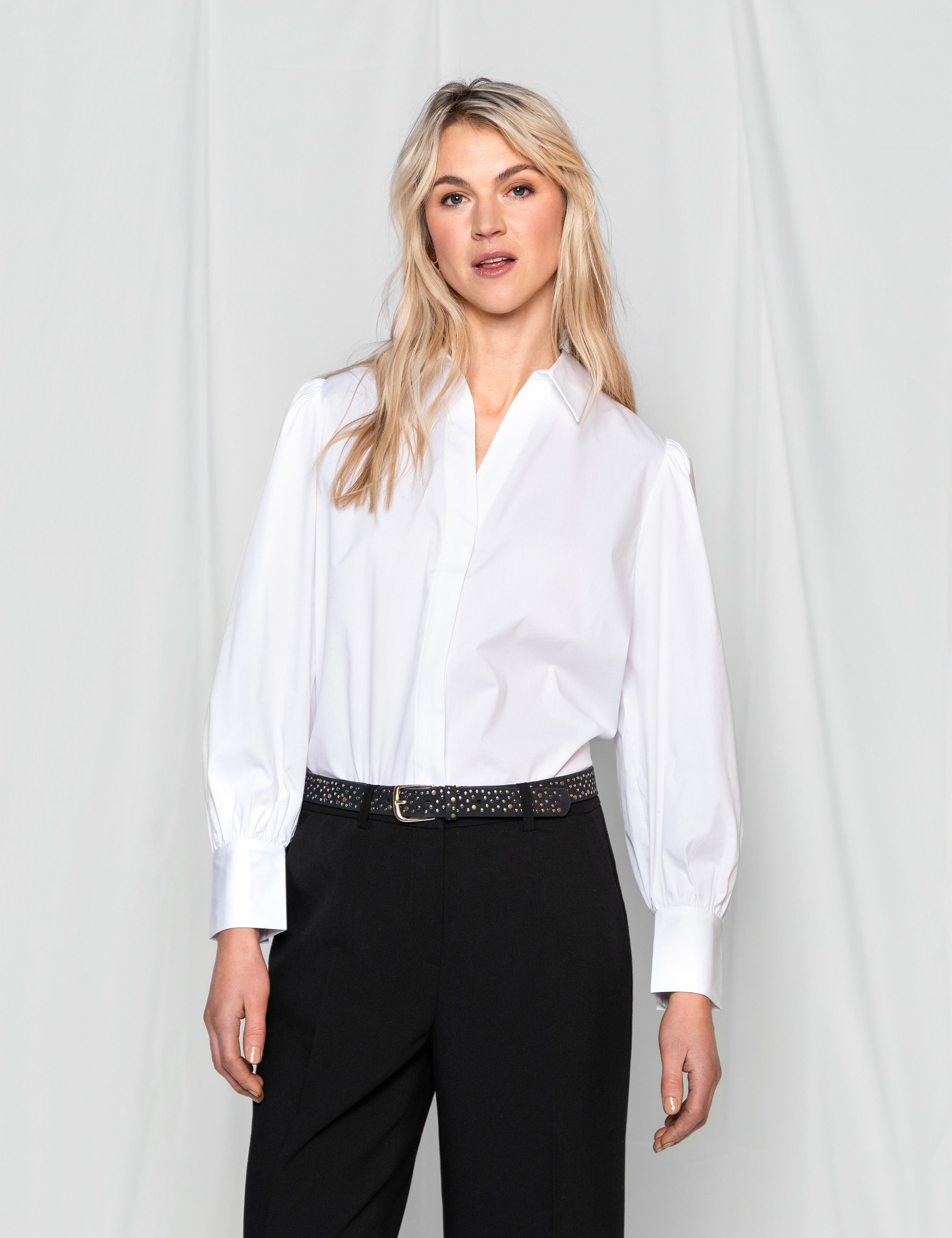 Close to my heart Inez hvit bluse Blouse White