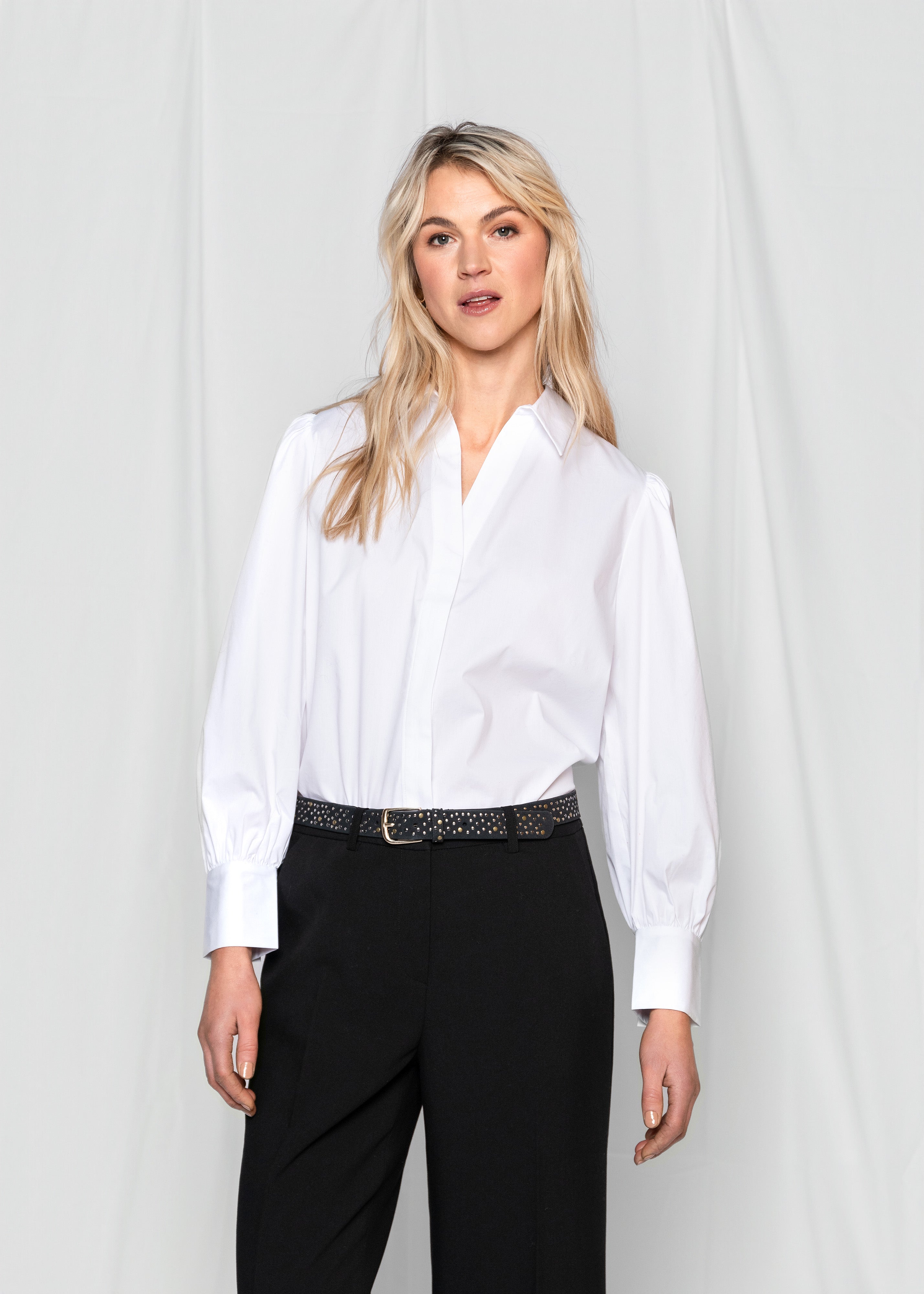Close to my heart Inez hvit bluse Blouse White