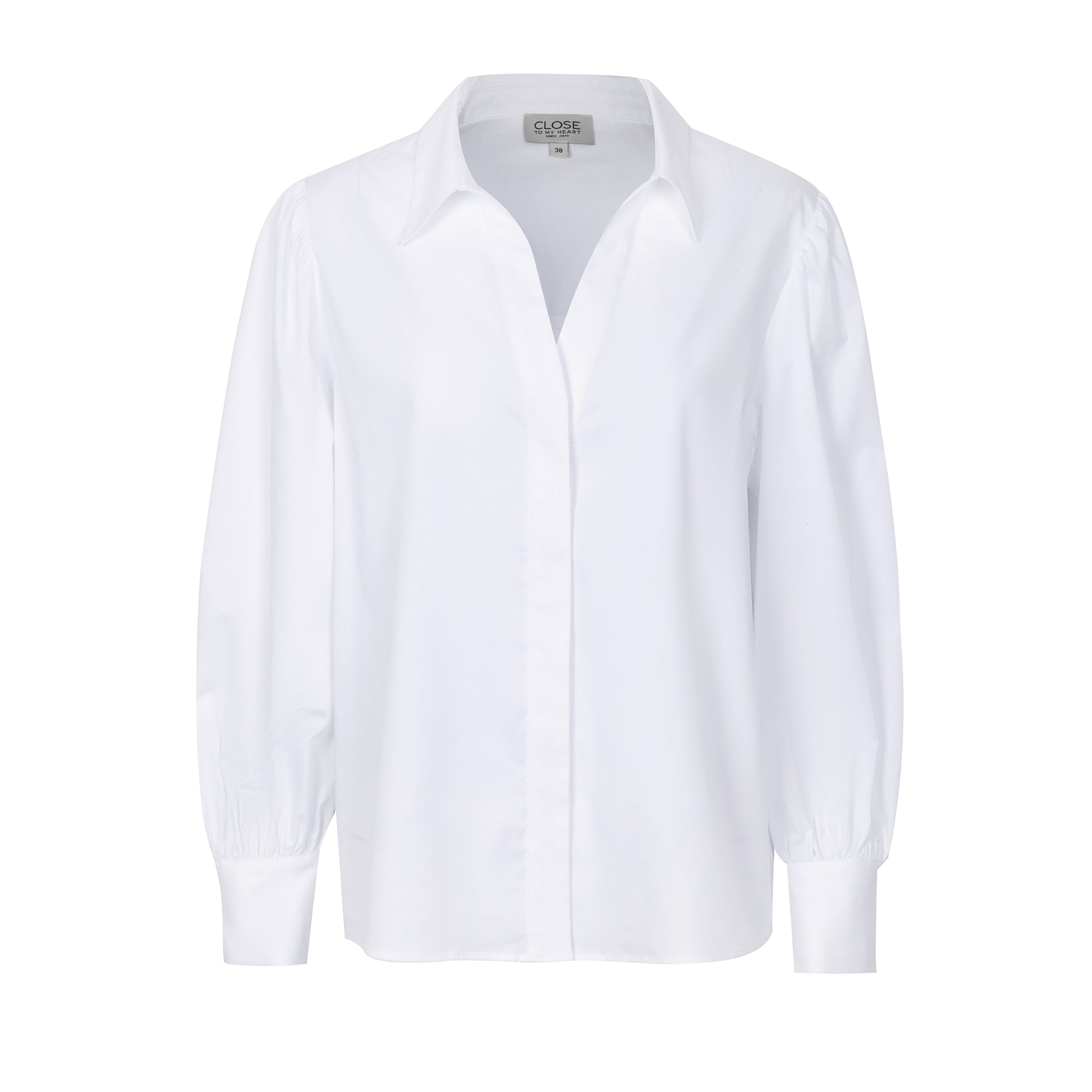 Close to my heart Inez hvit bluse Blouse White