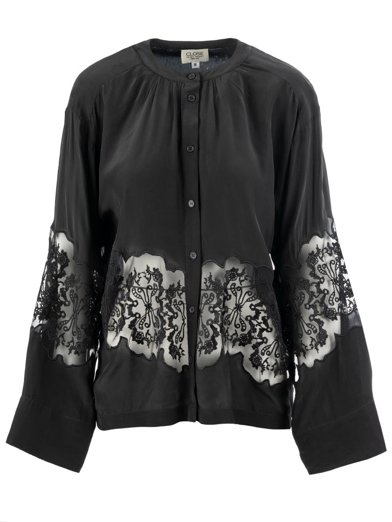 Close to my heart Isabel blouse Blouse Black