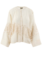 Close to my heart Isabel blouse Blouse Cream
