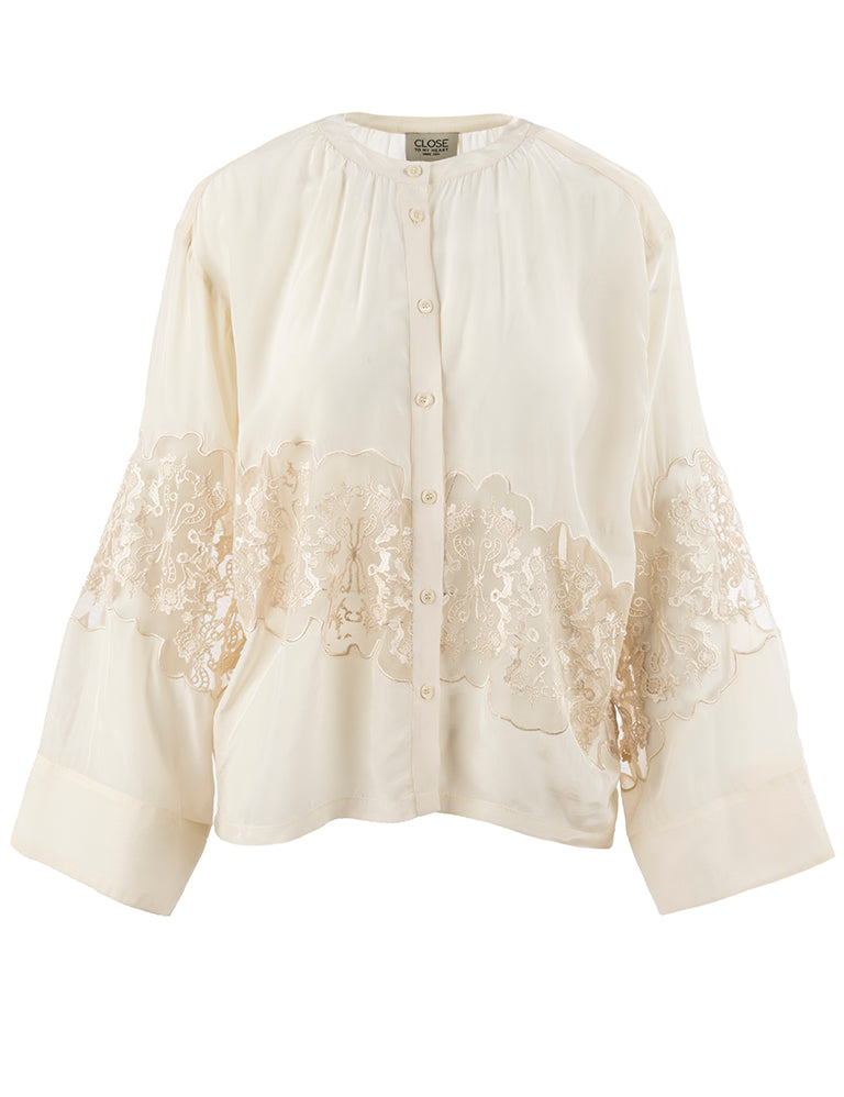Close to my heart Isabel blouse Blouse Cream