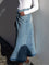 Close to my heart Jade Denim Skirt jeans skirt Blue Wash