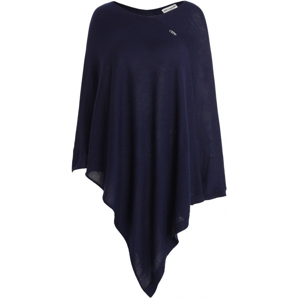 Close to my heart Janne merino poncho Poncho Navy