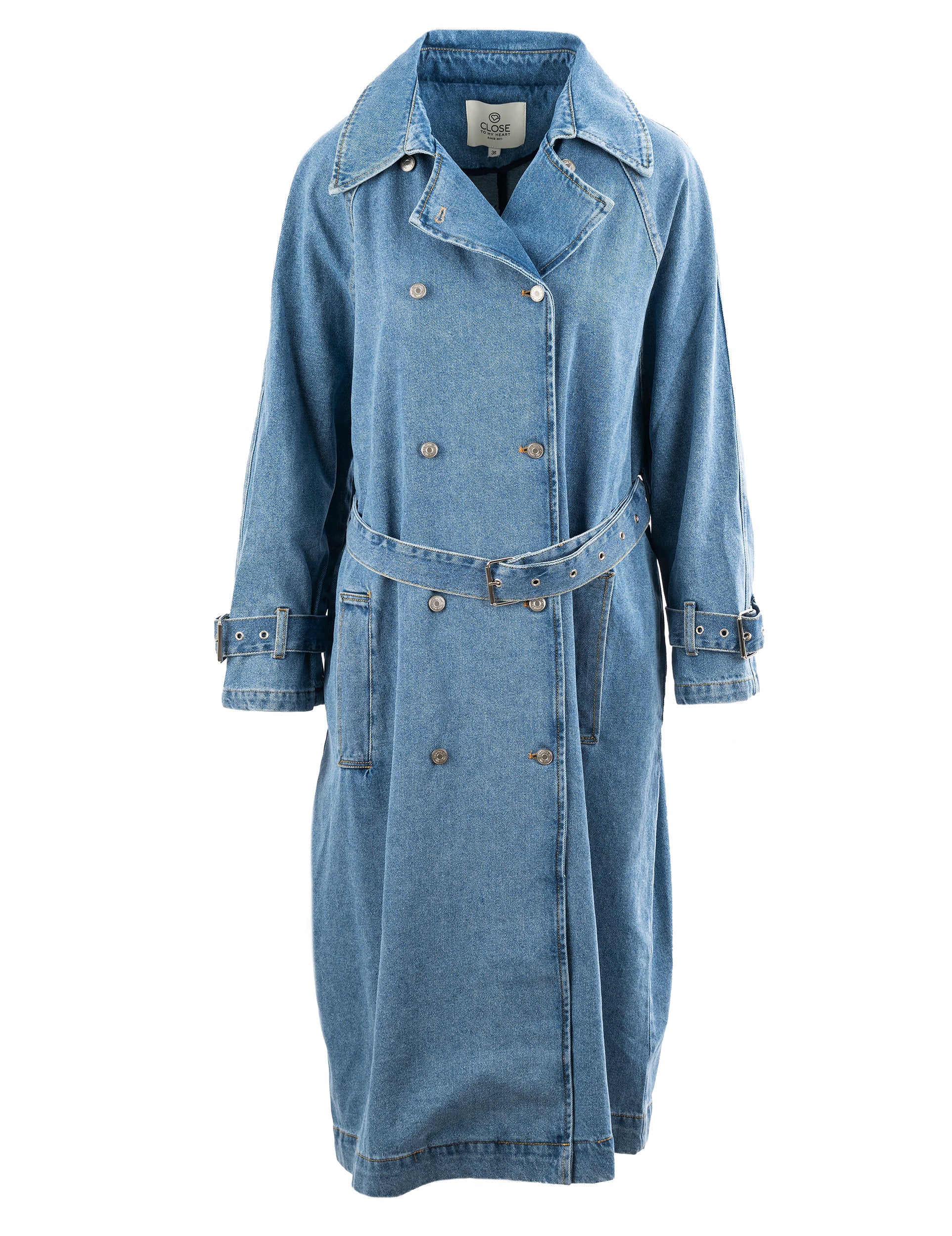 Close to my heart Jett Coat Coat Blue Wash