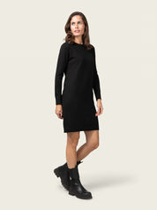 Close to my heart Joey merino dress Knit dress Black