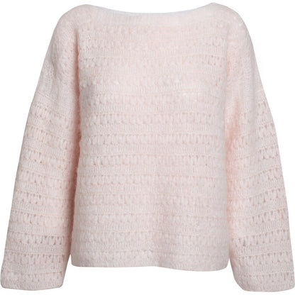 Close to my heart Jolie hand crochet sweater Hand knits Pale Pink