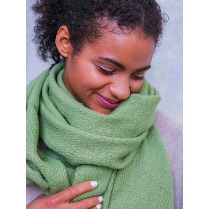 Close to my heart Julia Sartuul wool scarf Scarf Moss Green