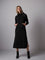Close to my heart Keyla Maxi Hood dress Dress jersey Black