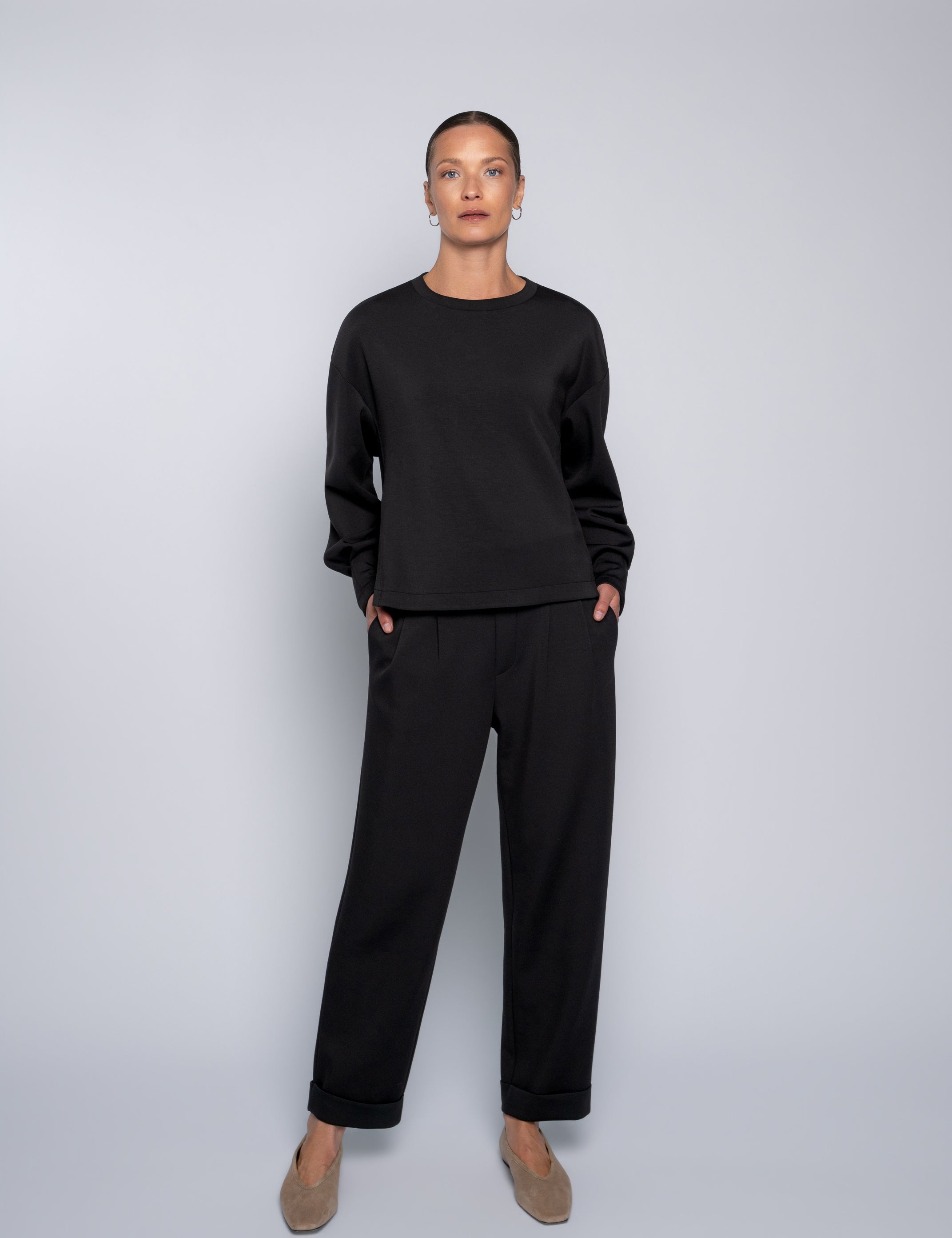 Close to my heart Kim jersey bukser pants jersey Jet Black