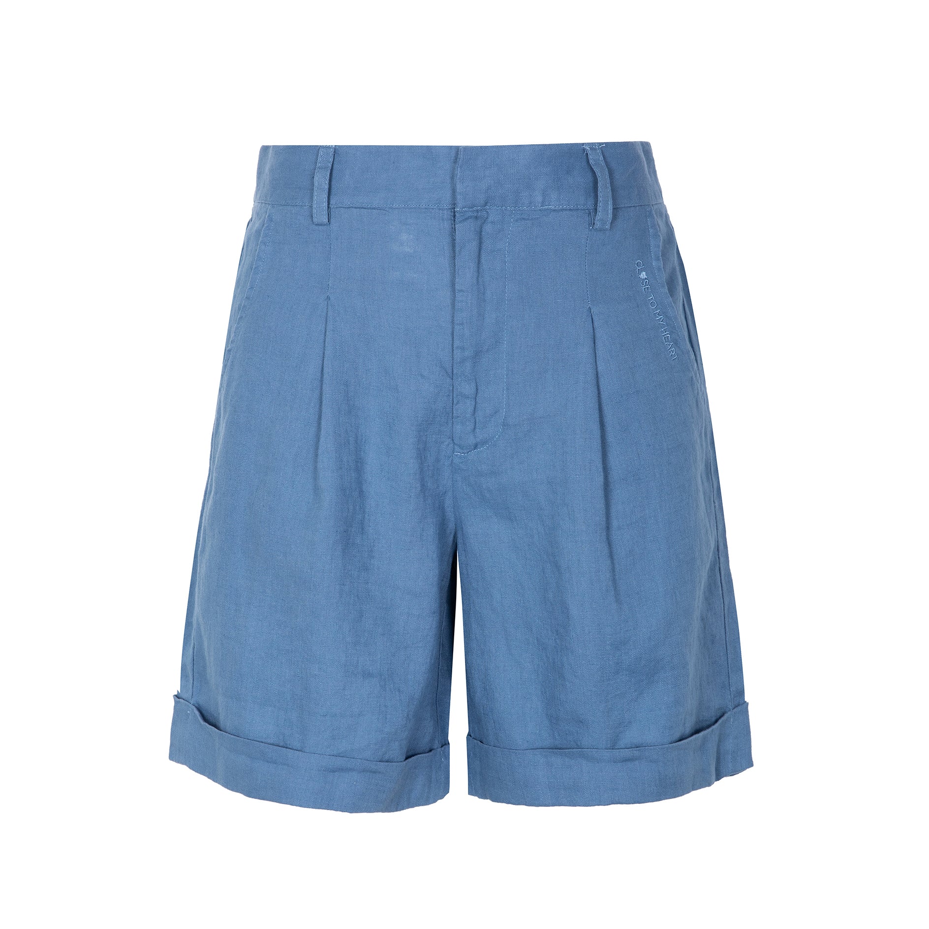 Close to my heart Lacy lin shorts Shorts woven Washed Blue