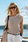 Close to my heart Lane bomull lin genser Sweater S/S Sand