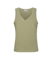 Close to my heart Laurie bomull topp Tank top Khaki Green