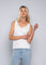 Close to my heart Laurie bomull topp Tank top White