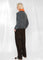Close to my heart Lea kid mohair genser Sweater knitted Charcoal