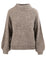 Close to my heart Lea kid mohair genser Sweater knitted Sepia