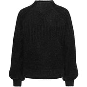 Close to my heart Lea sweater Sweater knitted Black