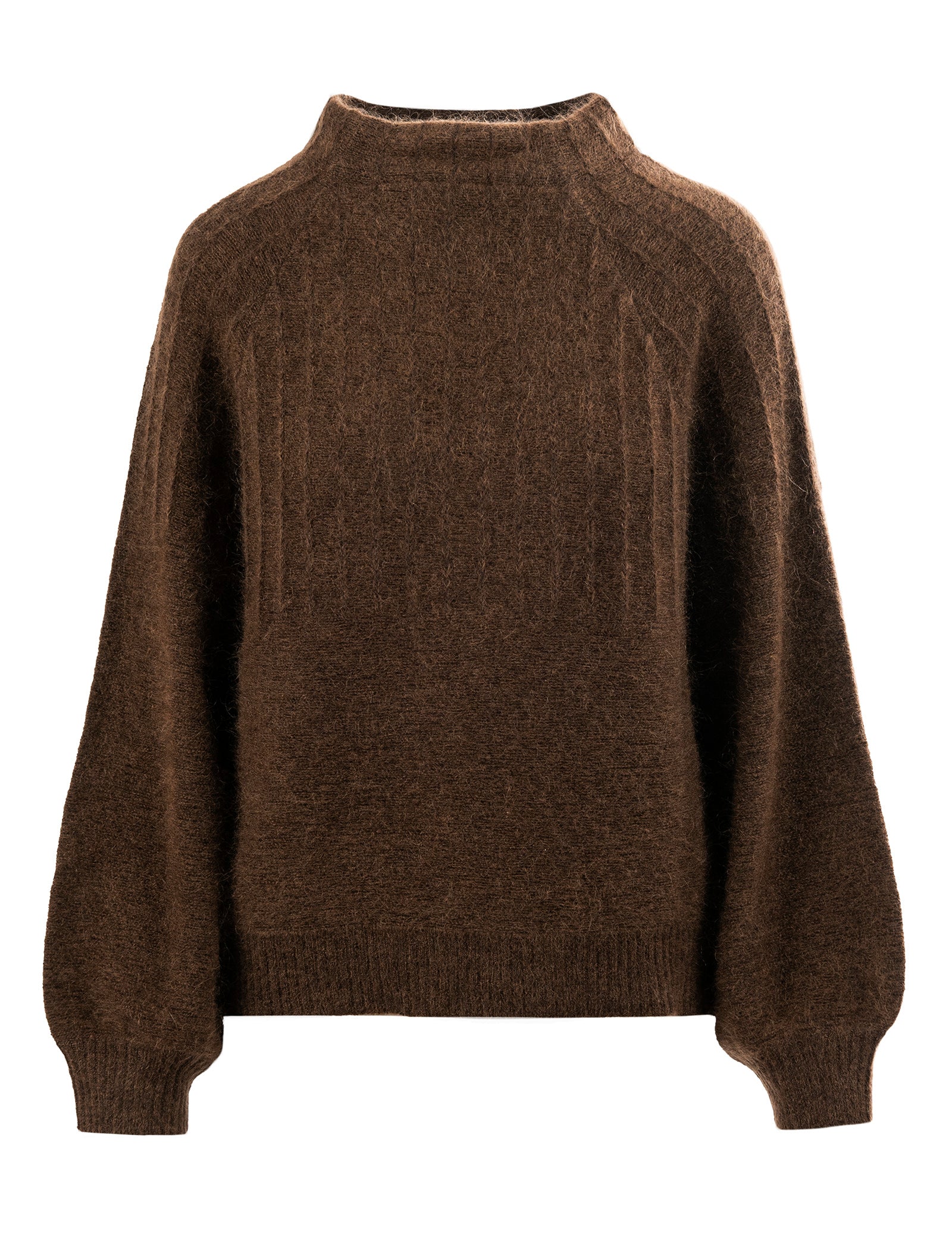 Close to my heart Lea sweater Sweater knitted Chocolate
