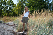 Close to my heart Leah lin shorts Shorts woven Khaki Green