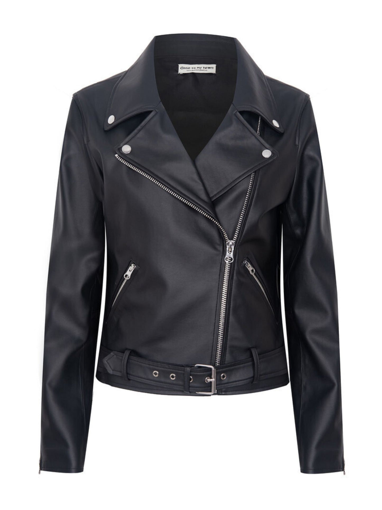 Close to my heart Lee Biker Jacket Jackets Black