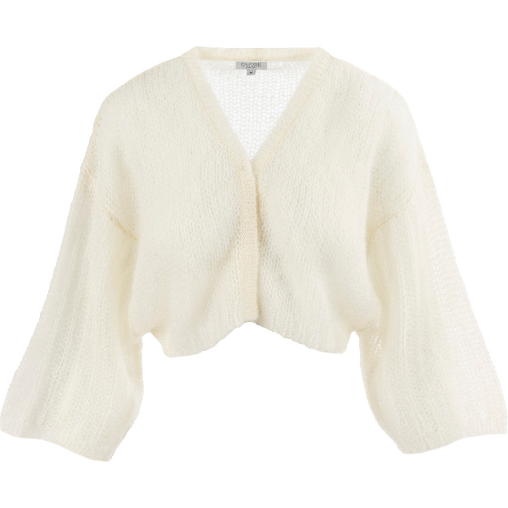 Close to my heart Leela mohair bolero jakke Cardigan Cream