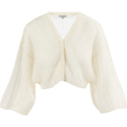 Close to my heart Leela mohair bolero jakke Cardigan Cream