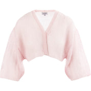 Close to my heart Leela mohair bolero jakke Cardigan Pink Tulle