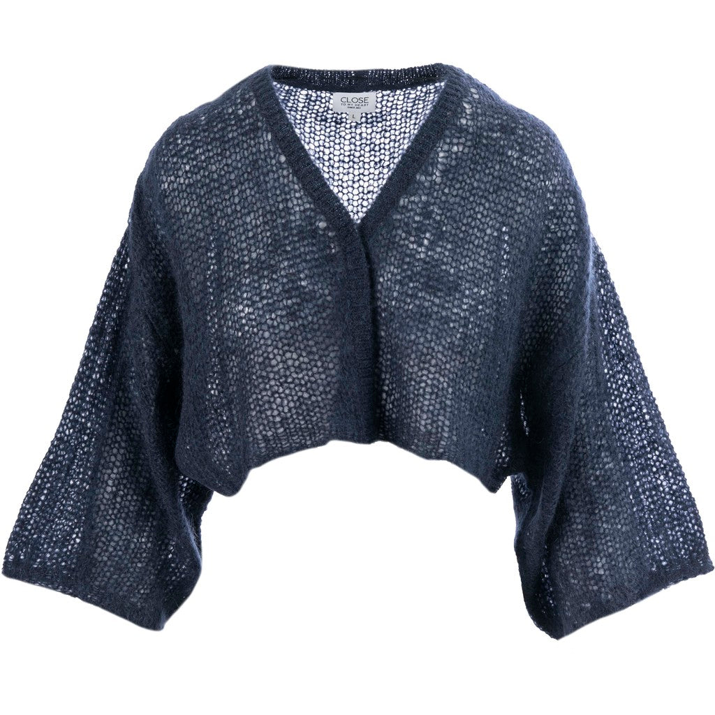 Close to my heart Leela mohair bolero jakke Cardigan Ultra Navy