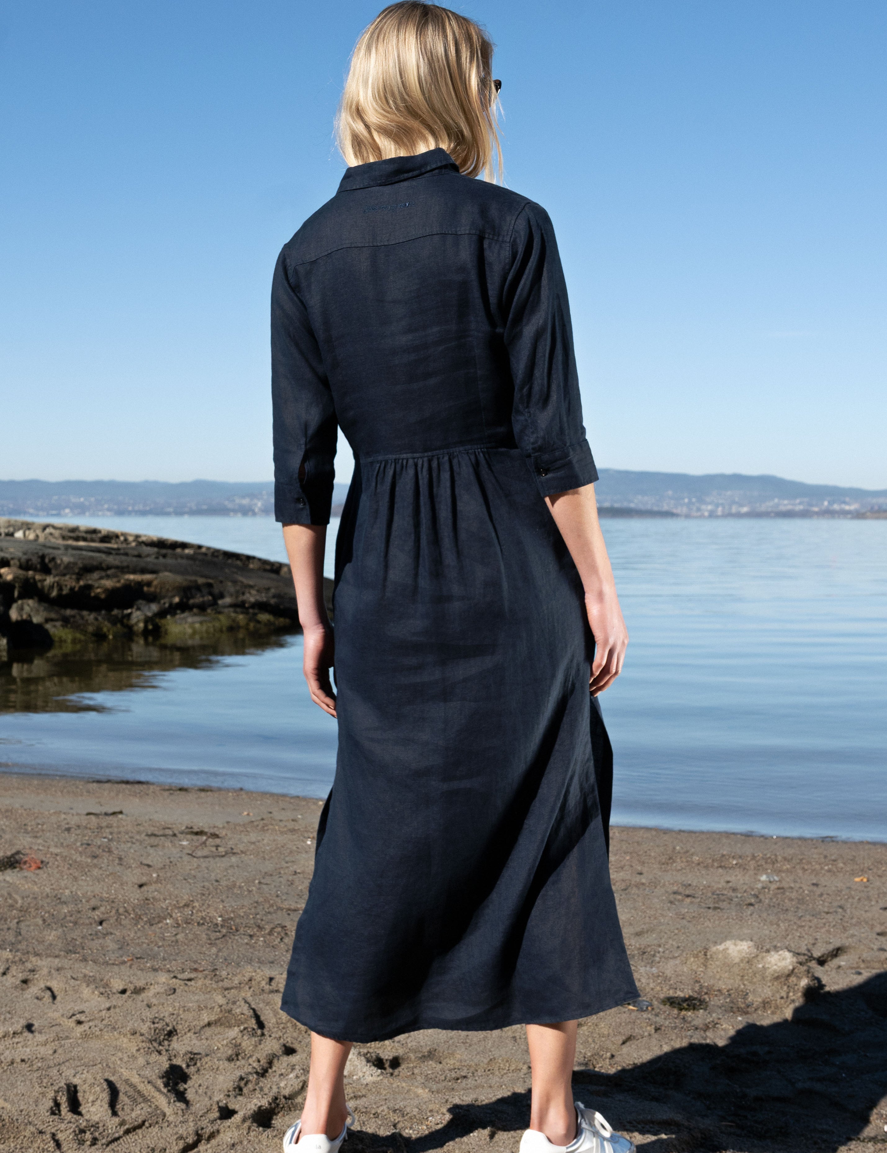 Close to my heart Leila Midi Dress Dress woven Navy