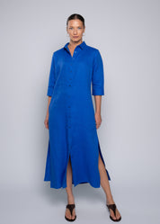 Close to my heart Leila midi lin kjole Dress woven