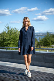 Close to my heart Lia dress Dress woven Navy