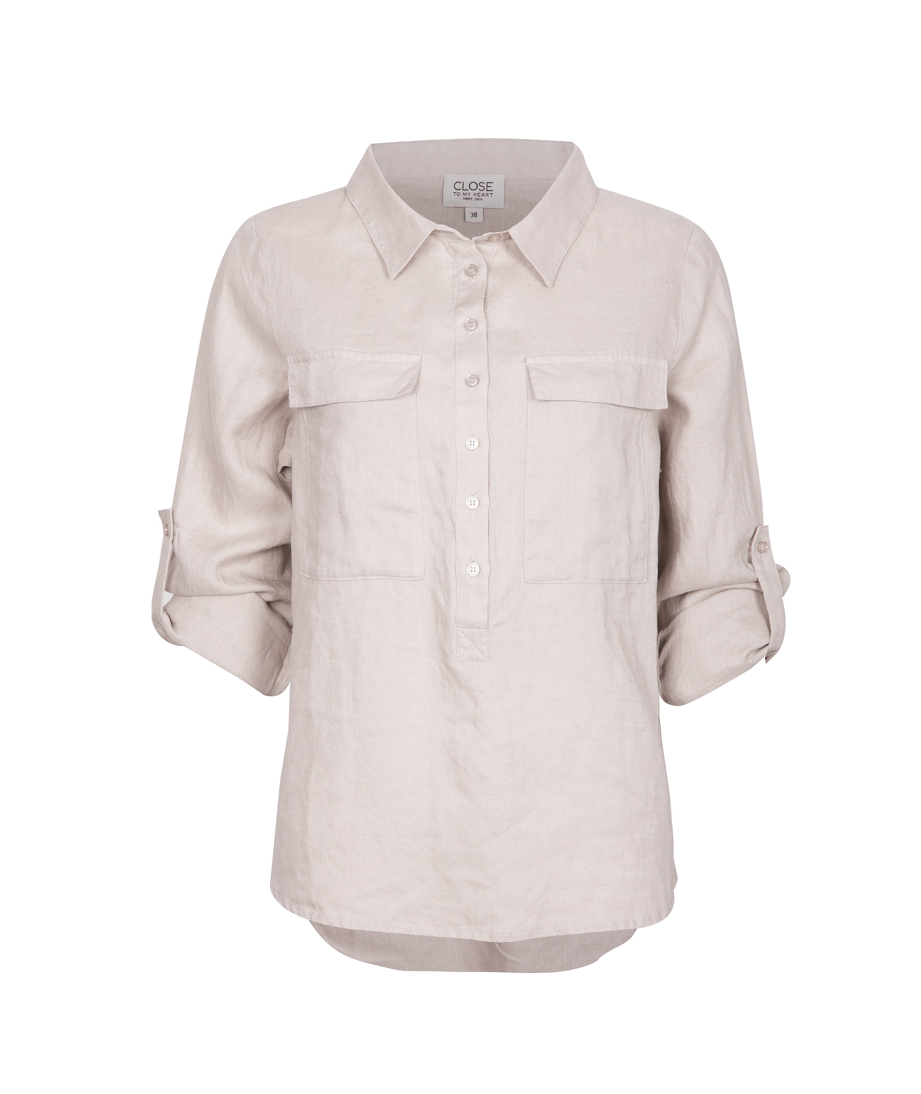 Close to my heart Libby Shirt Shirt Taupe