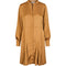 Close to my heart Lois viscose dress Dress woven Cognac