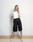 Close to my heart London bermuda linshorts dame Shorts woven Black
